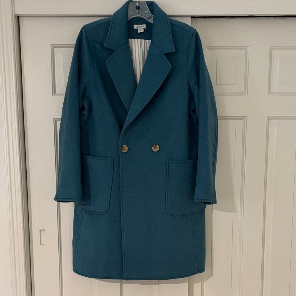 Sundance Boutique Teal Women's Pea Coat